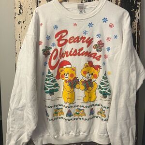 Vintage Beary Christmas crewneck sweatshirt. Size XL. Holiday. Christmas 🎄